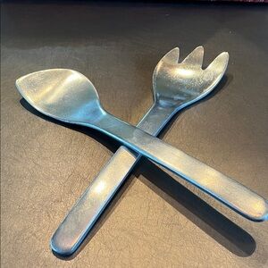 Wilton Armetale Metallic Silver Serving Utensils